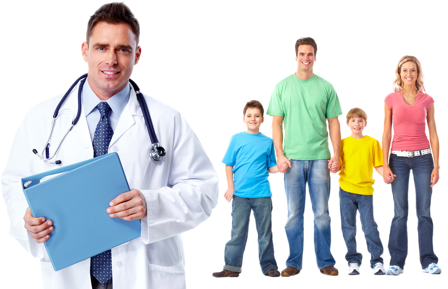 Medical family. Семейный врач. Счастливый пациент. Семья медицина. Семья у доктора.